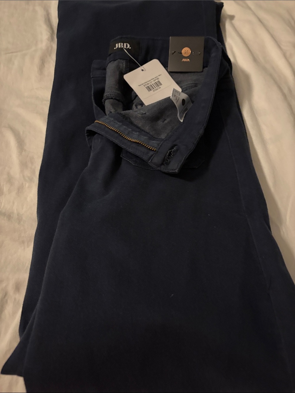 Women's Navy Boot Cut Pants
